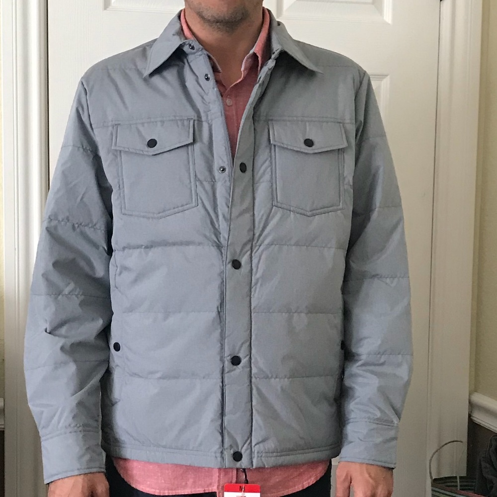 WEATHERPROOF 32 DEGREES HEAT DOWN SHIRT JACKET